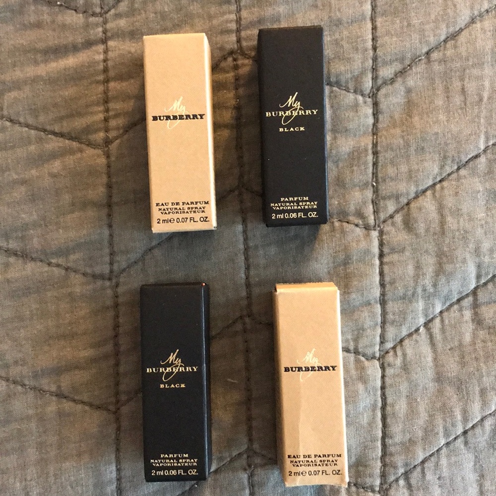 My Burberry & My Burberry Black x4